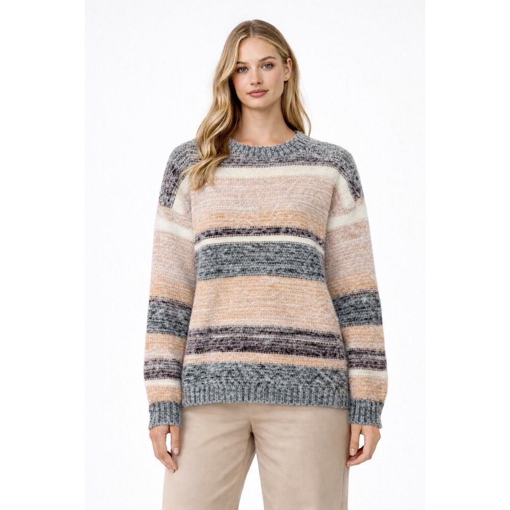 BKE The Buckle Super Soft Striped Sweater sz Small